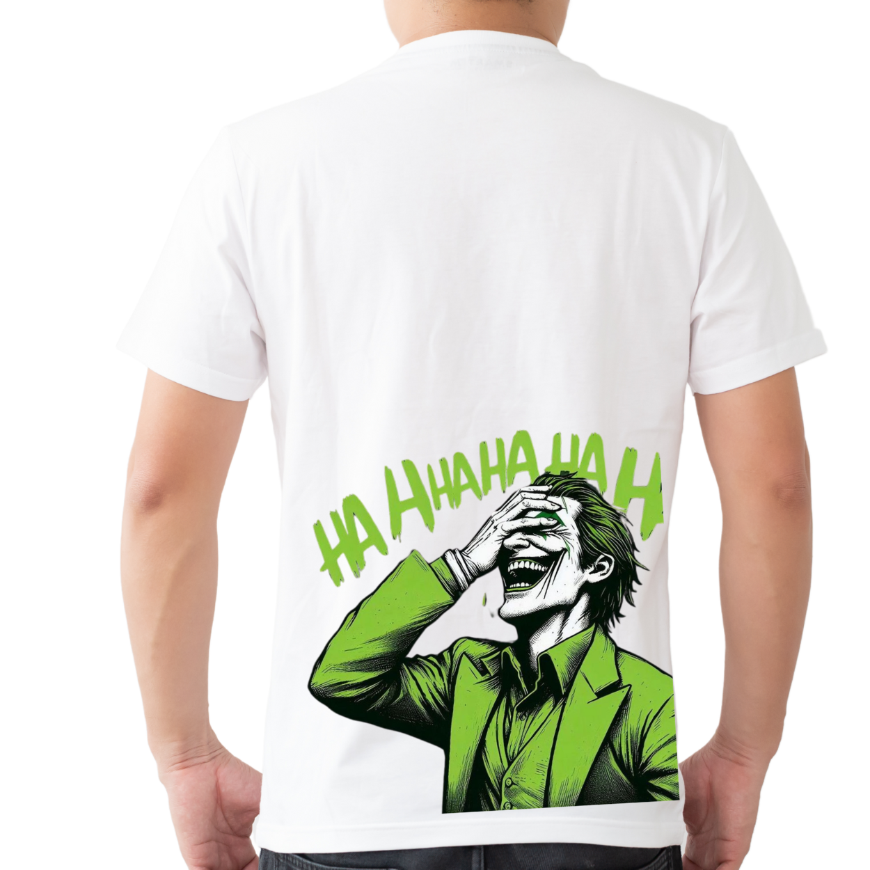 HA HA HA Smile – Men’s Cotton Premium T-Shirt