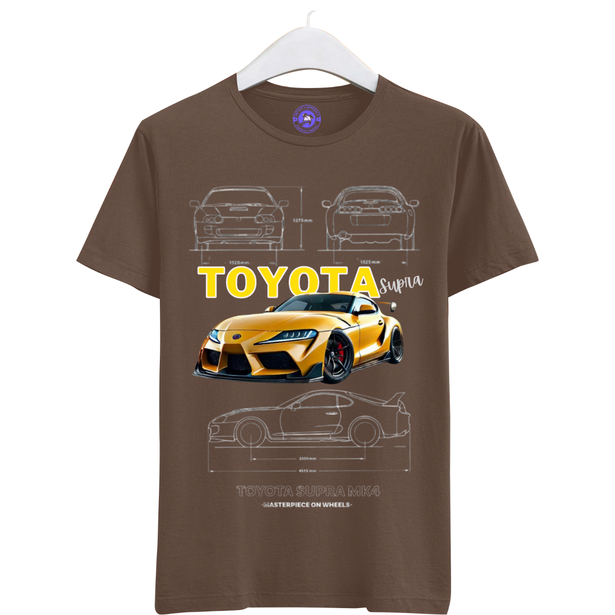 TOYOTA SUPRA - Unisex Cotton T-Shirt-Premium