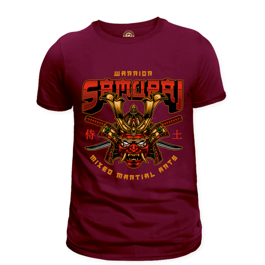 SAMURAI WARRIOR - Unisex Cotton T-Shirt-Premium