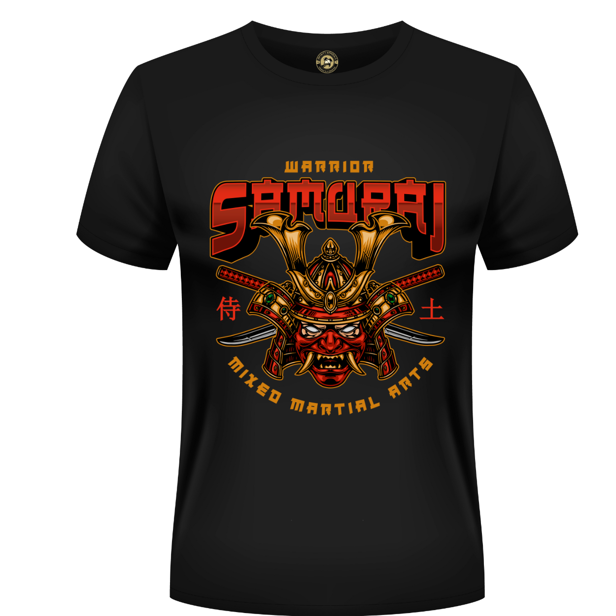 SAMURAI WARRIOR - Unisex Cotton T-Shirt-Premium