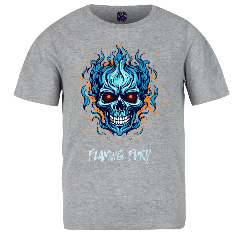Men’s Cotton T-Shirt – Casual and Comfortable – Flaming