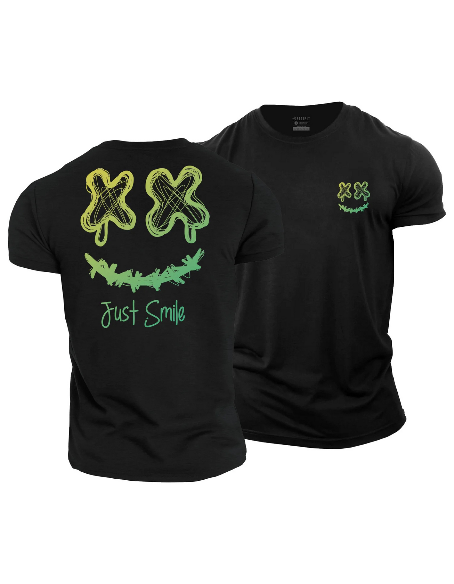 Men’s Just Smile Cotton T-Shirt