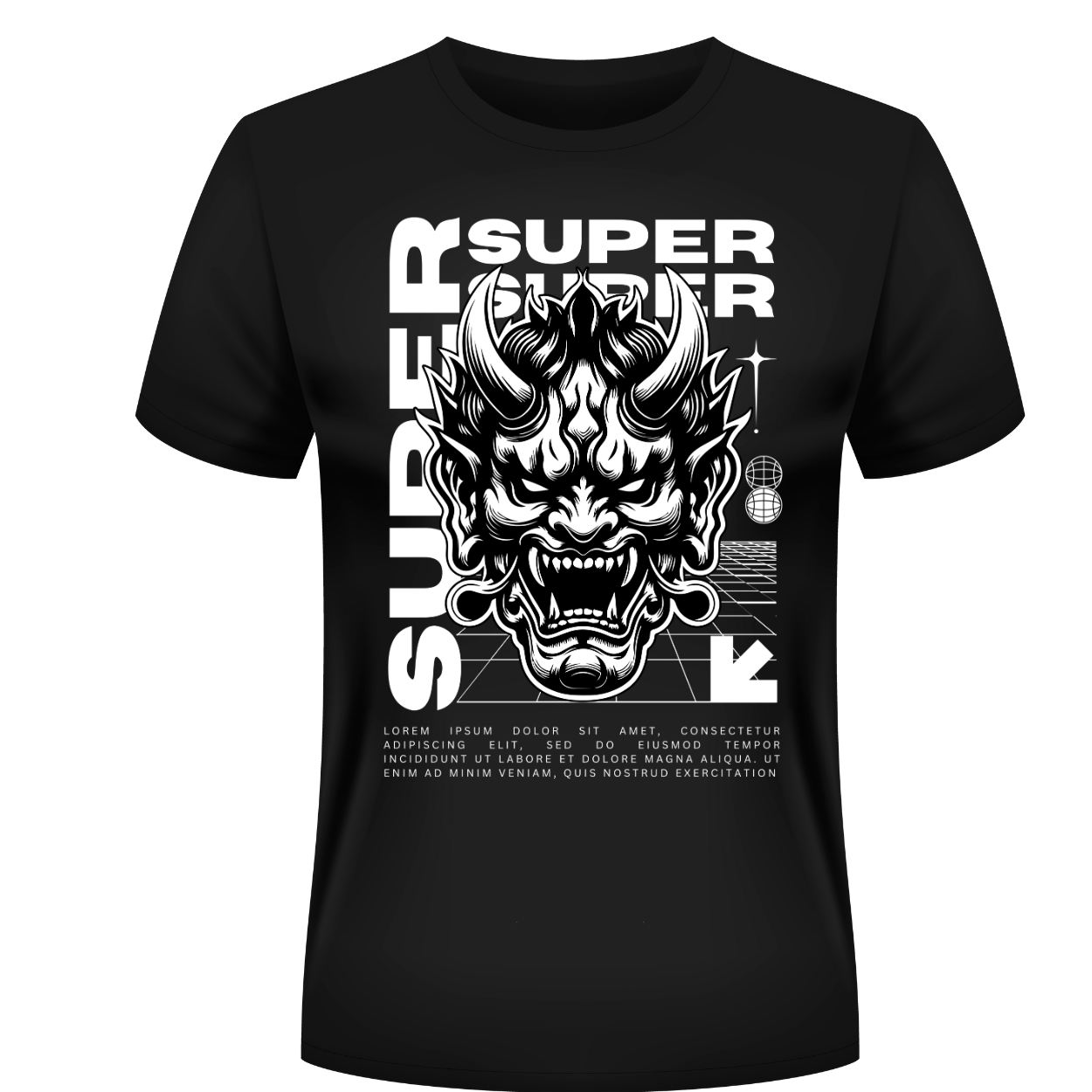 Men’s Cotton T-Shirt – Casual and Comfortable – SUPER