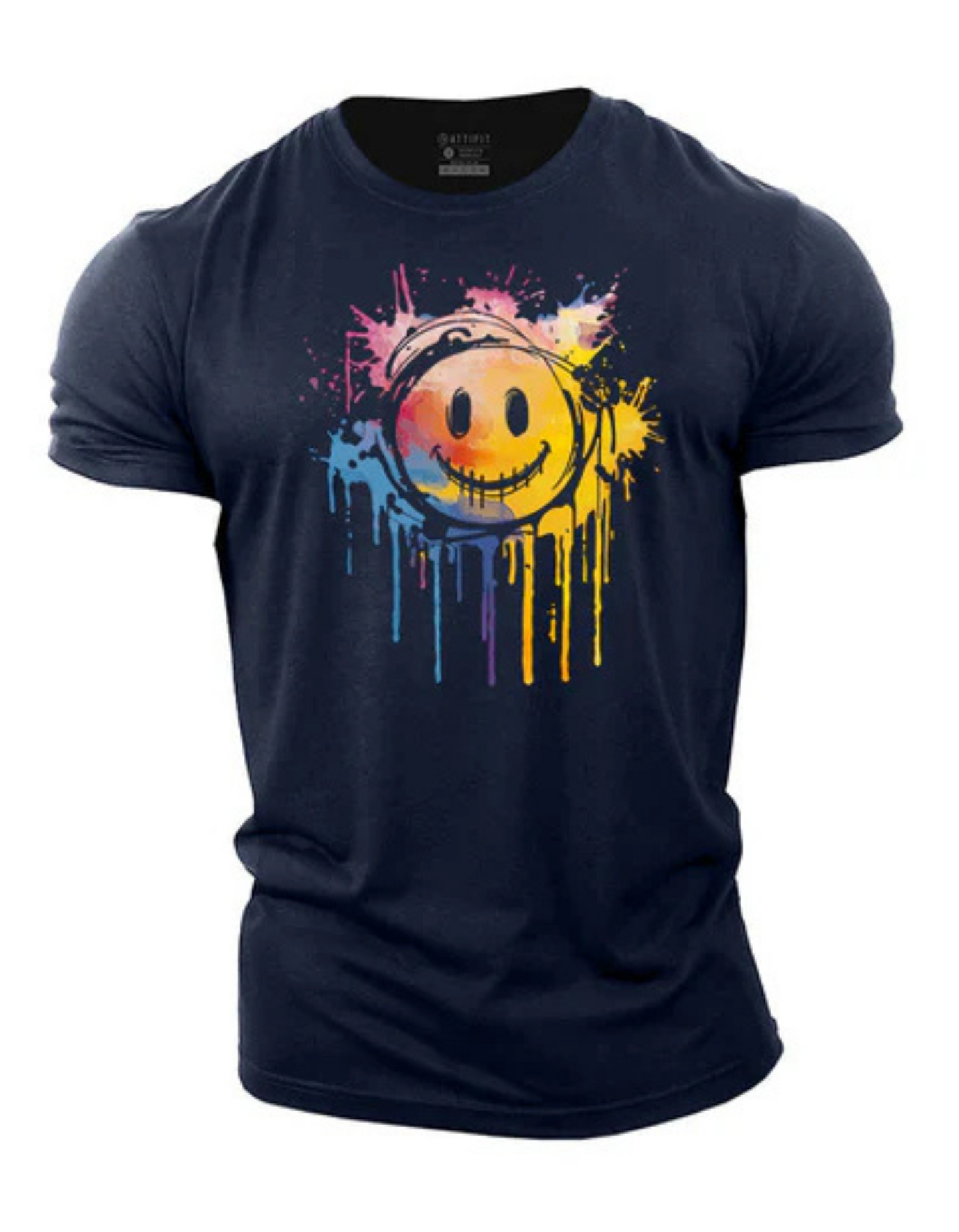 Men’s Gleeful Expression Cotton T-Shirt