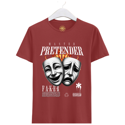 T-Shirt Relaxed Fit Heavyweight 100% Cotton-PRETENDER