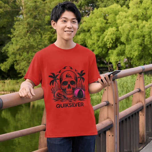 Men’s Cotton T-Shirt – Casual and Comfortable – Quick Silver