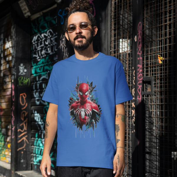 Men’s Cotton T-Shirt – Casual and Comfortable – SPIDER MAN