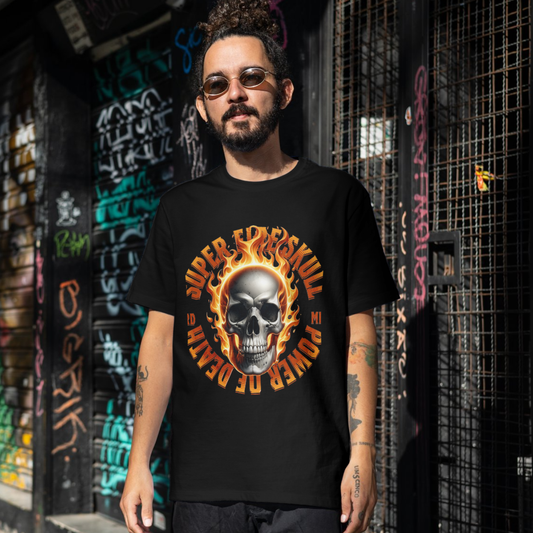 Power Of Death- Men’s Cotton T-Shirt-Premium