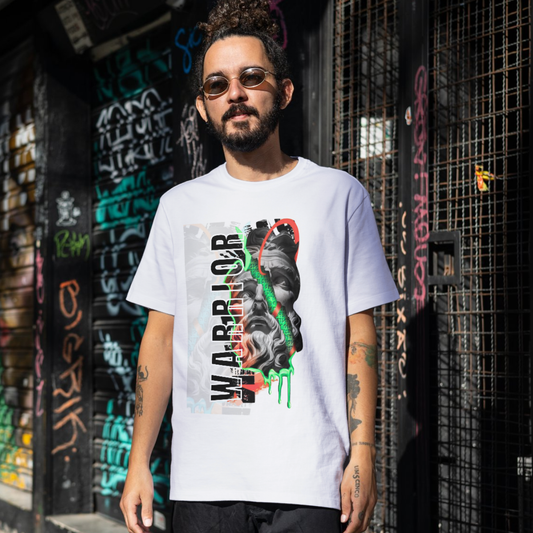 WARRIORS – Men’s Cotton T-Shirt-Premium