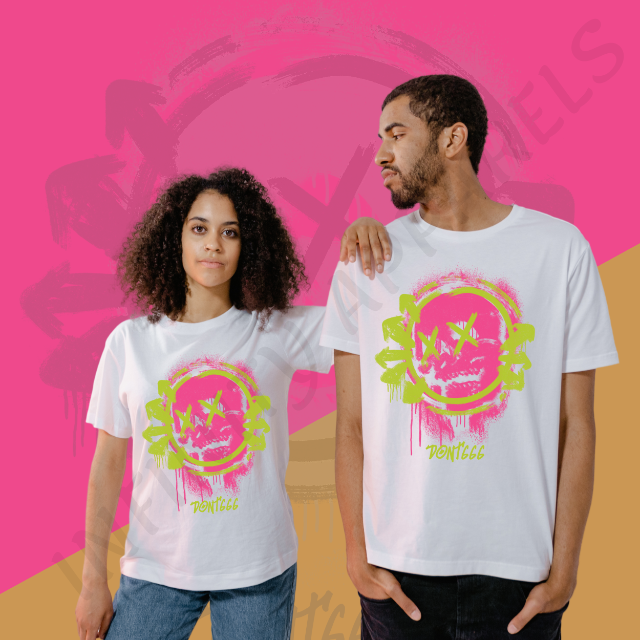 SKULL DON`T- Men’s Cotton T-Shirt-Premium