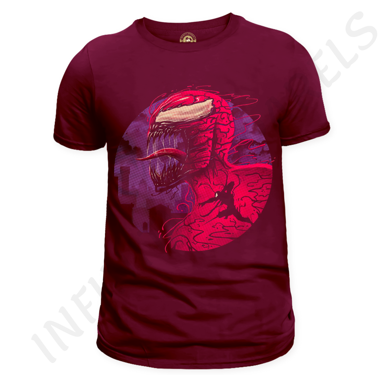 Spider Man Skull - Unisex Cotton T-Shirt-Premium
