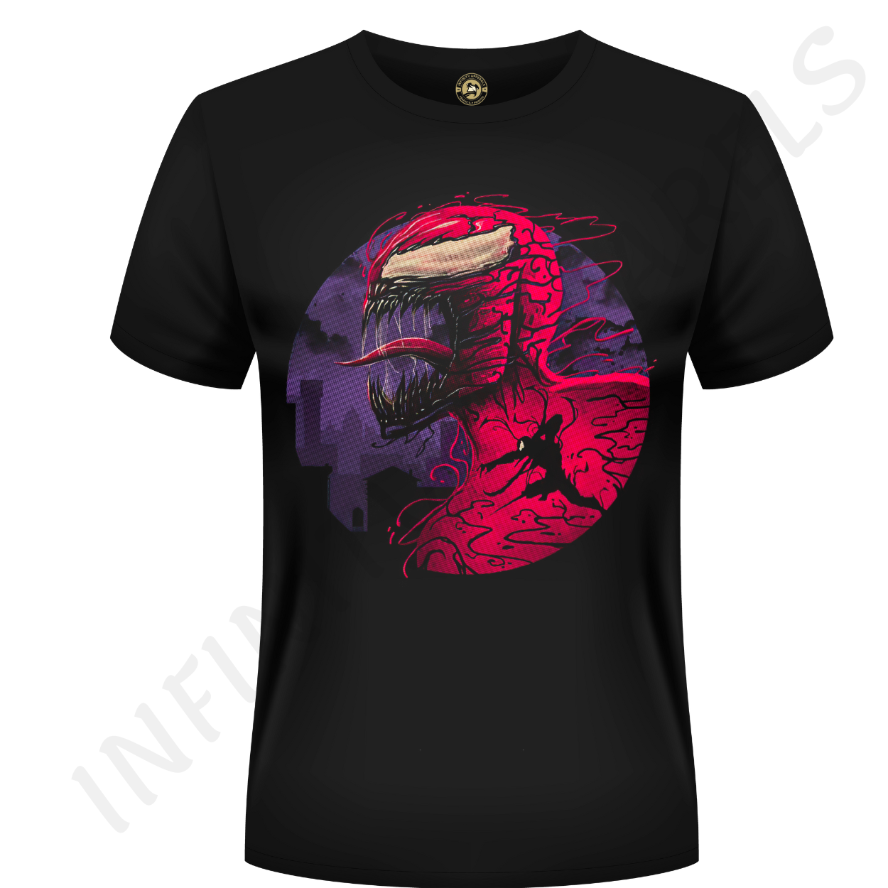 Spider Man Skull - Unisex Cotton T-Shirt-Premium