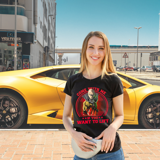 Want to Lift - Unisex Cotton T-Shirt-Premium