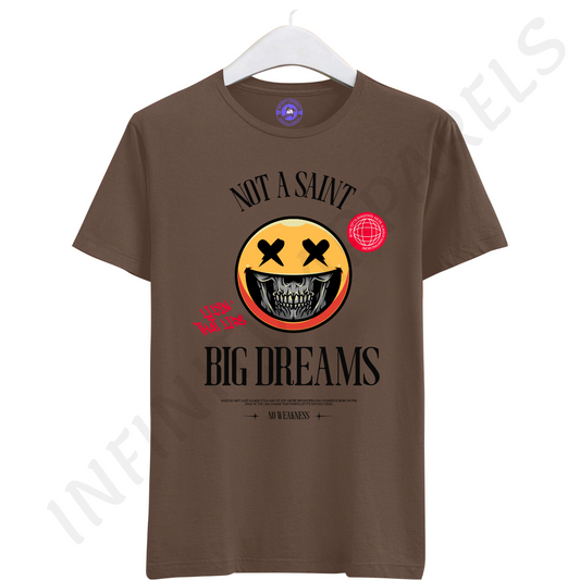 BIG DREAM - Unisex Cotton T-Shirt-Premium
