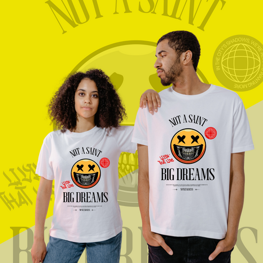 BIG DREAM - Unisex Cotton T-Shirt-Premium