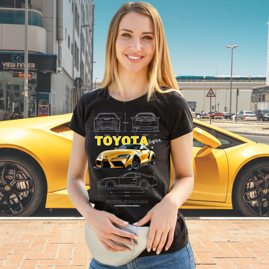 TOYOTA SUPRA - Unisex Cotton T-Shirt-Premium