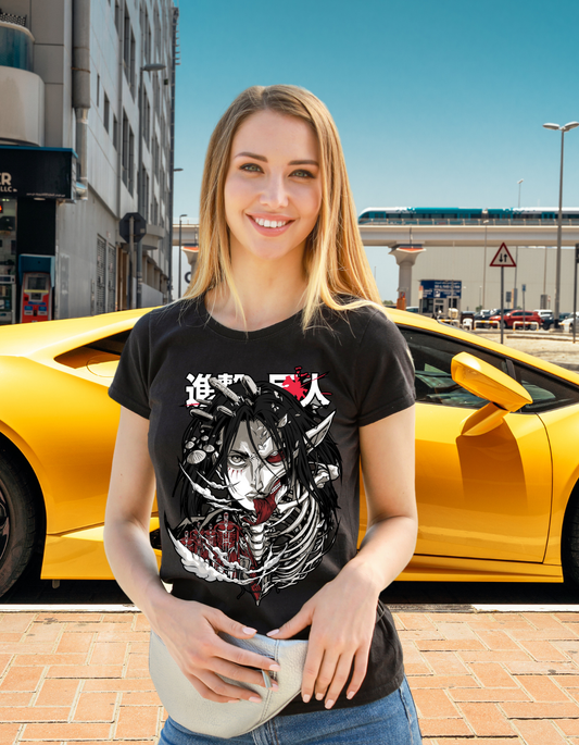 WARRIOR SUMRAI - 100% Cotton T-Shirt-Premium