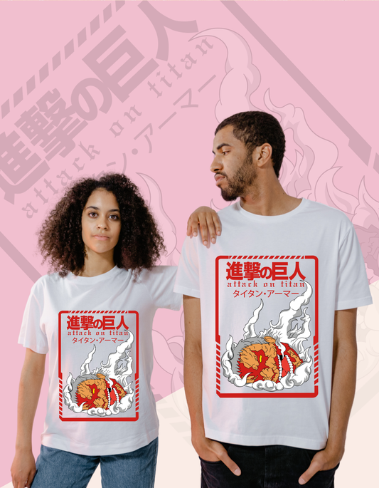ATTACK ON TITAN - Unisex Cotton T-Shirt-Premium