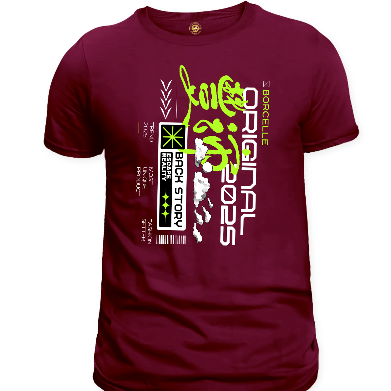 Men’s Cotton T-Shirt-Casual, Comfortable – ORIGINAL-2025