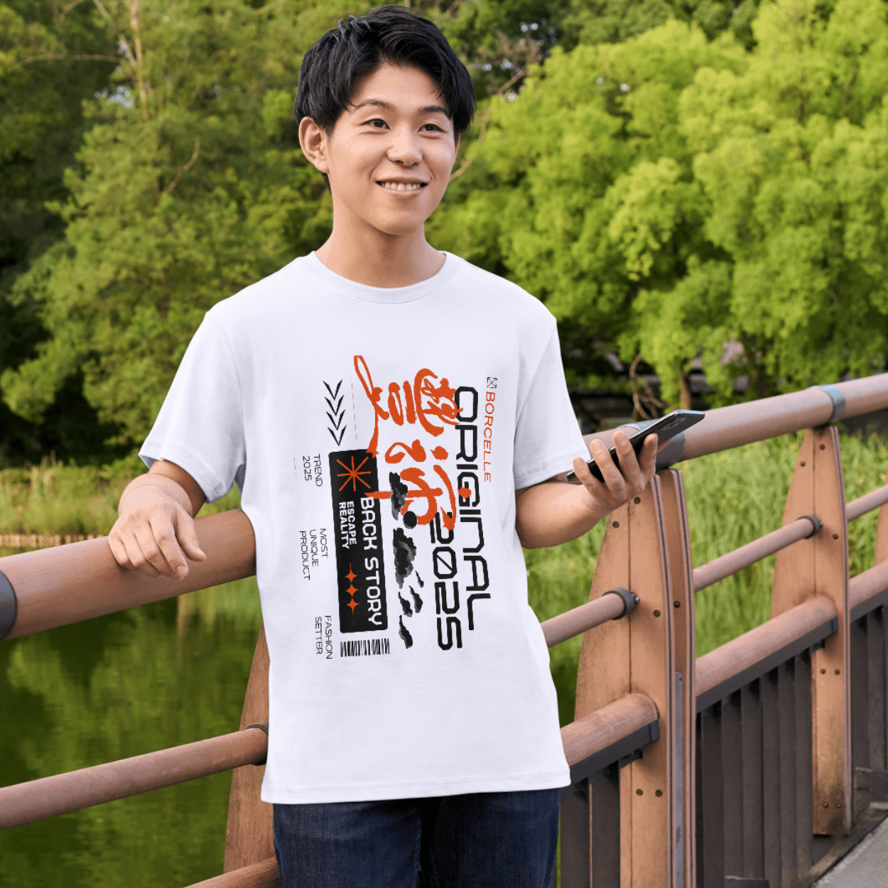 Men’s Cotton T-Shirt-Casual, Comfortable – ORIGINAL-2025