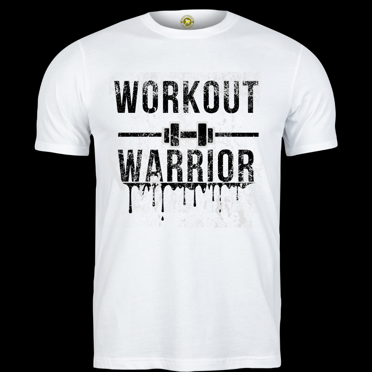 Man`s T-Shirt Relaxed Fit Heavyweight 100% Cotton-WORKOUT