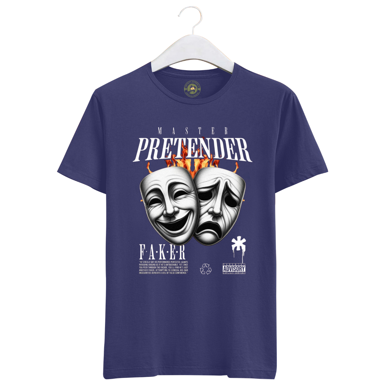 T-Shirt Relaxed Fit Heavyweight 100% Cotton-PRETENDER