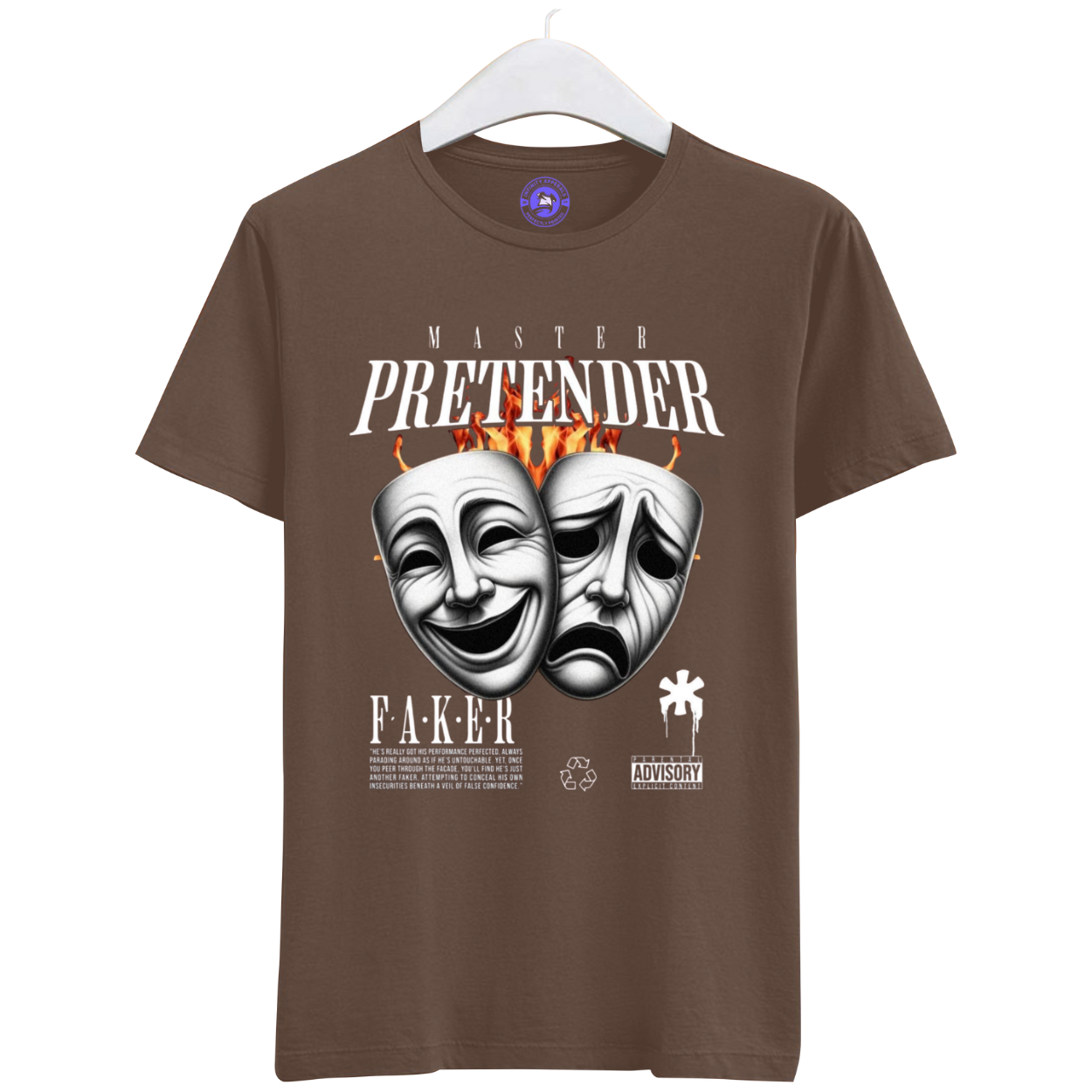 T-Shirt Relaxed Fit Heavyweight 100% Cotton-PRETENDER