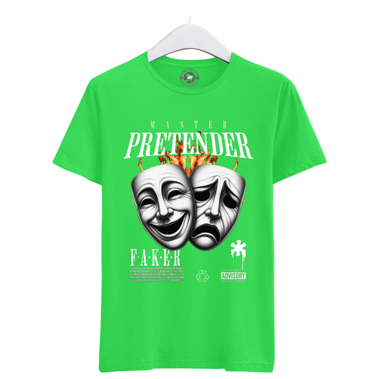 T-Shirt Relaxed Fit Heavyweight 100% Cotton-PRETENDER