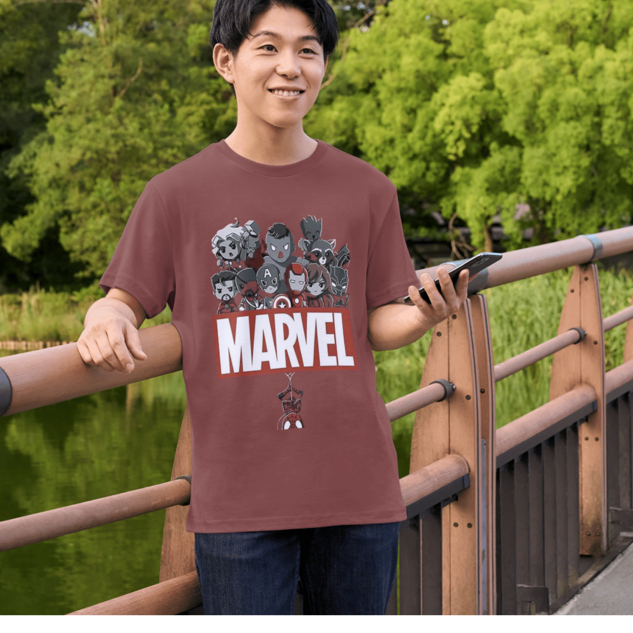 Men’s Cotton T-Shirt – Casual and Comfortable – GANGSTER