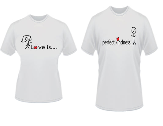 COUPLE KINDNESS  - 100% Cotton T-Shirt-Premium