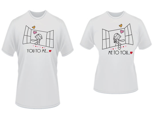 COUPLE YOU TO ME - 100% Cotton T-Shirt-Premium