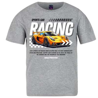 Men’s Casual Racing Car Graphic Tee Racing