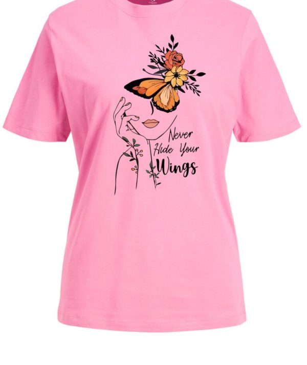 NEVER HIDE WINGS Women Premium T-SHIRT