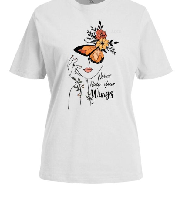 NEVER HIDE WINGS Women Premium T-SHIRT