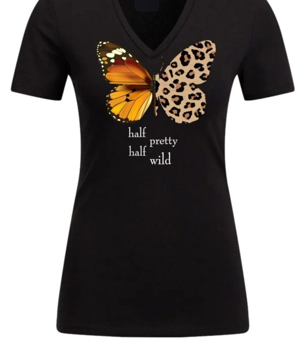 Half Pretty Half Wild Premium T-SHIRT